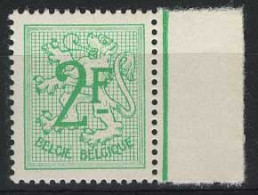 België 1443P1 ** - DOF Papier (17 Tanden) - Papier TERNE (17 Dents) 1967  - Unused Stamps