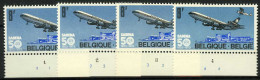 België 1675 - 50 Jaar SABENA - Plnrs 1-2-3-4 - 1971-1980