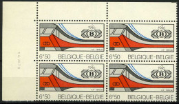 België 1825 - 50 Jaar NMBS - Hoekdatum 12.VIII.76 - Esquinas Fechadas