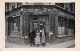 93 - N°88072 - LES LILAS - Epicerie J. Dubois, Rue Jules David - Carte Photo - Les Lilas