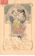 Illustrateur - N°87797 - Genre Mucha ??? - Jeune Femme Portant Un Bébé Dans Les Bras - Mucha, Alphonse