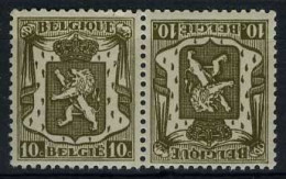 België KP17 ** - Klein Staatswapen - Kopstaande - Tête-bêche - Tete Beche [KP] & Interpaneles [KT]