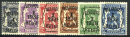 België PRE333/PRE338 ** - 1938 - Klein Staatswapen - Petit Sceau De L'état - Preo Reeks 1 - 6w. - Tipo 1936-51 (Sigillo Piccolo)