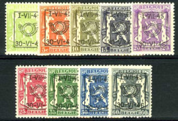 België PRE538/PRE546 ** - 1945 - Klein Staatswapen - Petit Sceau De L'état - Preo Reeks 29 - 9w. - Typo Precancels 1936-51 (Small Seal Of The State)