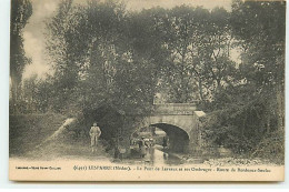 33 - N°88318 - LESPARRE MEDOC - Le Pont De Lervaux Et Ses Ombrages - Roure Bordeaux-Soulac - Lesparre Medoc