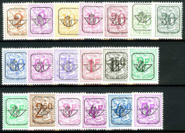 België PRE780/PRE798 ** - 1967 - Cijfer Op Heraldieke Leeuw - Chiffre Sur Lion Héraldique - Preo Reeks 60 - 19w. - P1+P2 - Typografisch 1951-80 (Cijfer Op Leeuw)