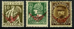 België S16/18 * - Oogst - Mercurius - Koning Albert I - Dienstzegels - Timbres De Service - Postfris