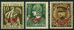 België S16/18 ** - Oogst - Mercurius - Koning Albert I - Dienstzegels - Timbres De Service - Nuovi