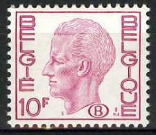 België S71P5a ** - Koning Boudewijn - Elström - 10F Rozelila -  EPACAR Papier - Dienstzegels - Timbres De Service - Mint