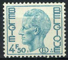 België S73 ** - Koning Boudewijn - Elström - 4,50 Turkoois - Dienstzegels - Timbres De Service - Postfris
