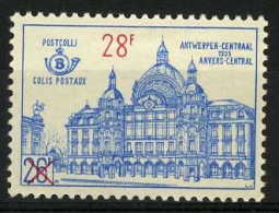 België TR375 * - Postpakketzegels - Centraal Station Antwerpen - Timbres Pour Colis Pos. - Gare Centrale Anvers Surch. - Otros & Sin Clasificación