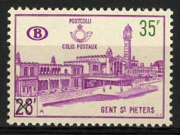 België TR377 ** - Postpakketzegels - Stat.ion Gent St.-Pieter - Timbres Pour Colis Pos. - Gare St.-Pierre à Gent Surch. - Ungebraucht