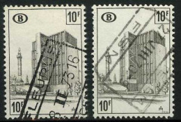 België TR399 - Strafportzegel - Congresstation Brussel - Timbre-taxe - Gare Du Congrès à Brux. - A + B1 Papier - Gestem. - Altri & Non Classificati