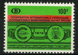 België TR423 ** - 50 Jaar Internationale Spoorwegunie - 50e Anniv. De La Coopération Internationale Ferroviaire - Mint