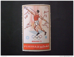 STAMPS ARAB EMIRATES FUJEIRA MUCHEN OLYMPICS 72 - Fudschaira