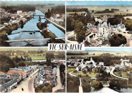 02 . N°200012 . VIC SUR AISNE  . CPSM . 14,5 X 10,5 - Vic Sur Aisne