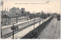 Transport . N°46606 . St Jean De Losne . La Gare .p L M. Train - Stazioni Con Treni
