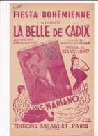 Lot De 8 Partitions De Musique Opérette La Belle De Cadix Musique De Francis Lopez, Lyrics De Maurice Vandair - Autres & Non Classés