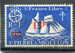 SAINT-PIERRE ET MIQUELON N° 322 (Y&T) (Oblitéré) - Usati