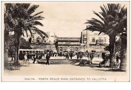 Malta . N°44070 . Porta Reale Main Entrance To Valetta - Malta