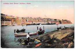 Malte. N°50016 . Velleta From Grand Harbour - Malta