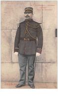 Metier. N°45494 .  Infanterie .adjudant Tenue De Dimanche. Garde Republicaine.police. Gendarmerie. - Polizei - Gendarmerie