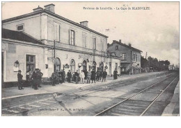 Chemin De Fer . N°50159 . Luneville . La Gare De Blainville.cachet - Stazioni Senza Treni
