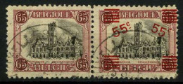 België 188A - Dendermonde Samenhangend Met Opdruk - Mooi Gestempeld - Belle Oblitération - Used Stamps