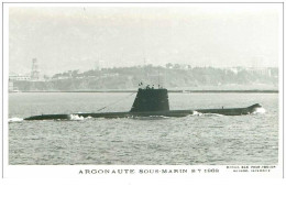 Bateau. N°36020 .argonaute. Sous-marin . 1958/1976.guerre - Unterseeboote