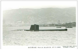 Bateau. N°36043 . Morse. Sous-marin . 1969. Guerre - Onderzeeboten