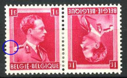 België 528-Cu * - Koning Leopold III - Lijn In Kader - Ligne Dans Le Cadre - 1931-1960