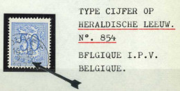 België 854-Cu - BFLGIQUE - Sonstige & Ohne Zuordnung