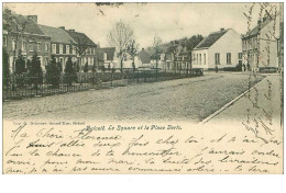 Belgique . N°37108 .beloeil.le Square Et La Place Verte - Beloeil