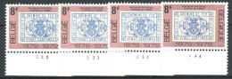 België 1929 - Dag Van De Postzegel - Plnrs 2-3-3-4 - 1971-1980