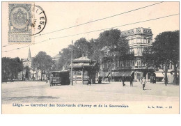 Belgique. N°45263 . Liege . Carrefour Des Boulevards D Avroy - Liege