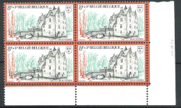 België 1941 - Culturele - Kasteel - Château - Blok Van 4 - 30 VIII 79 - Angoli Datati