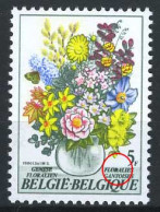 België 1966-Cu - Gentse Floraliën - Vlek Op De R Van Floralies - Tache Sur Le R De Floralies - Andere & Zonder Classificatie