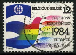 België 2133 - 2de Europese Parlementsverkiezingen - Gestempeld - Oblitéré - Used - Oblitérés