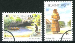 België 2640/41 SPEC - Toerisme - Grotten Van Han-sur-Lesse - Begijnendijk - PERSSTEMPEL - Specimen - PRESSE - Otros & Sin Clasificación