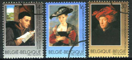 België 2655/57 SPEC - Kunst - Art - Van Der Weyden - Rubens - Van Eyck - PERSSTEMPEL - Specimen - PRESSE - Other & Unclassified