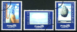 België 2745/47 SPEC - Kunst - Art - René Magritte - PERSSTEMPEL - Specimen - Perszegels - PRESSE - Gebraucht