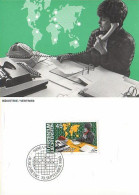 Liechtenstein - 853 Mensch Und Arbeit - Vertrieb - Cartoline Maximum