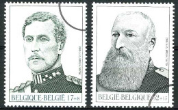 België 2793/94 SPEC - Koning Albert I - Koning Leopold II - PERSSTEMPEL - Specimen - Perszegels - PRESSE - Otros & Sin Clasificación