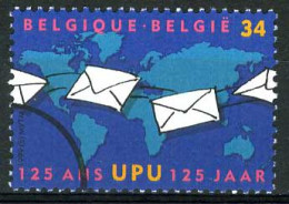 België 2814 SPEC - 125 Jaar Wereldpostverenging - UPU - PERSSTEMPEL - Specimen - Perszegels - PRESSE - Autres & Non Classés