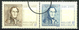 België 2817/18 SPEC - Dag Van De Postzegel - Koning Leopold I - PERSSTEMPEL - Specimen - Perszegels - PRESSE - Autres & Non Classés
