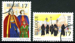 België 2823/24 SPEC - Toerisme - Folklore - PERSSTEMPEL - Specimen - Perszegels - PRESSE - Andere & Zonder Classificatie