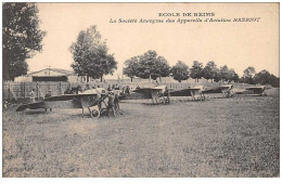 Aviation  . N°50246 . Reims . La Societe Des Appareils D Aviation Hanriot - Riunioni