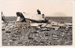 Aviation . N°52244 . Crash D Un Avion .carte Photo. - Accidents