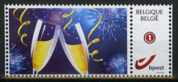 België 4182 - Duostamp - Party - Champagne - Andere & Zonder Classificatie