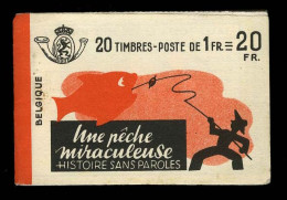 België A35a - Boekje "Une Pêche Miraculeuse" - "Krefft" - 1941 - Rode Rugband - 1907-1941 Antichi [A]